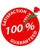 satisfaction guarantee 100%